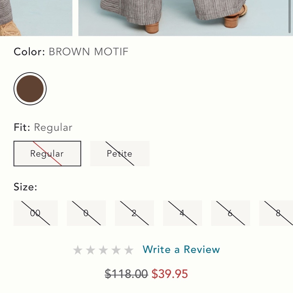 {Anthropologie | ett:twa} NWOT Linen Wide Leg Pants - Picture 12 of 14